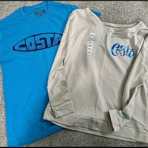 Womens Costa Sweatshirt & Tshirt size small
